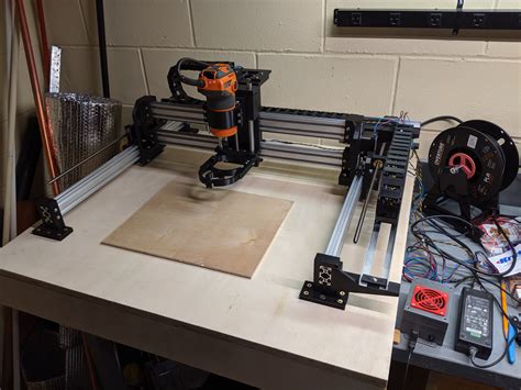 3d printed 4x8 cnc machine|mostly 3d printed cnc.